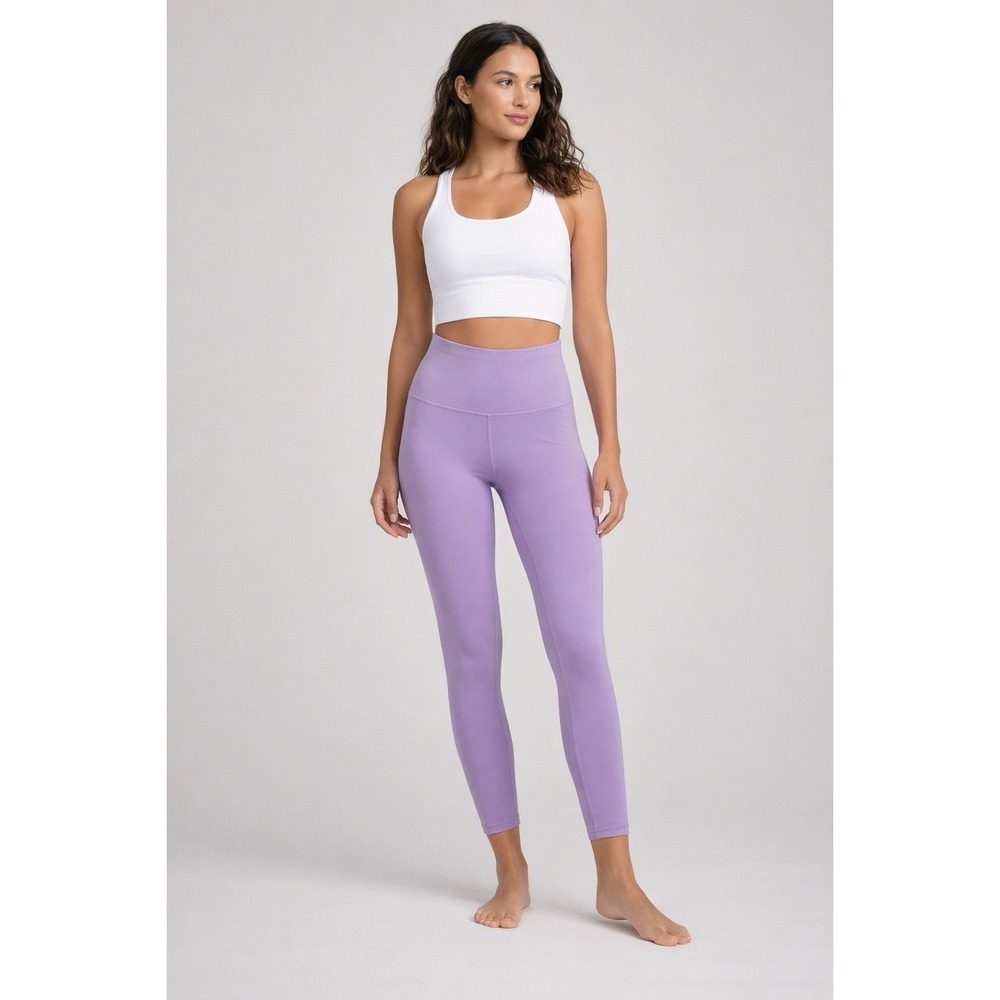 Athleta Elation Ultra High Rise 7/8 Leggings Lavender Purple XS Yoga Gym